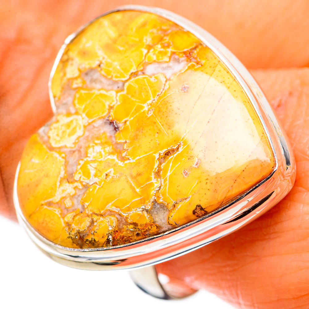 Large Maligano Jasper Ring Size 9.75 (925 Sterling Silver) RING135589