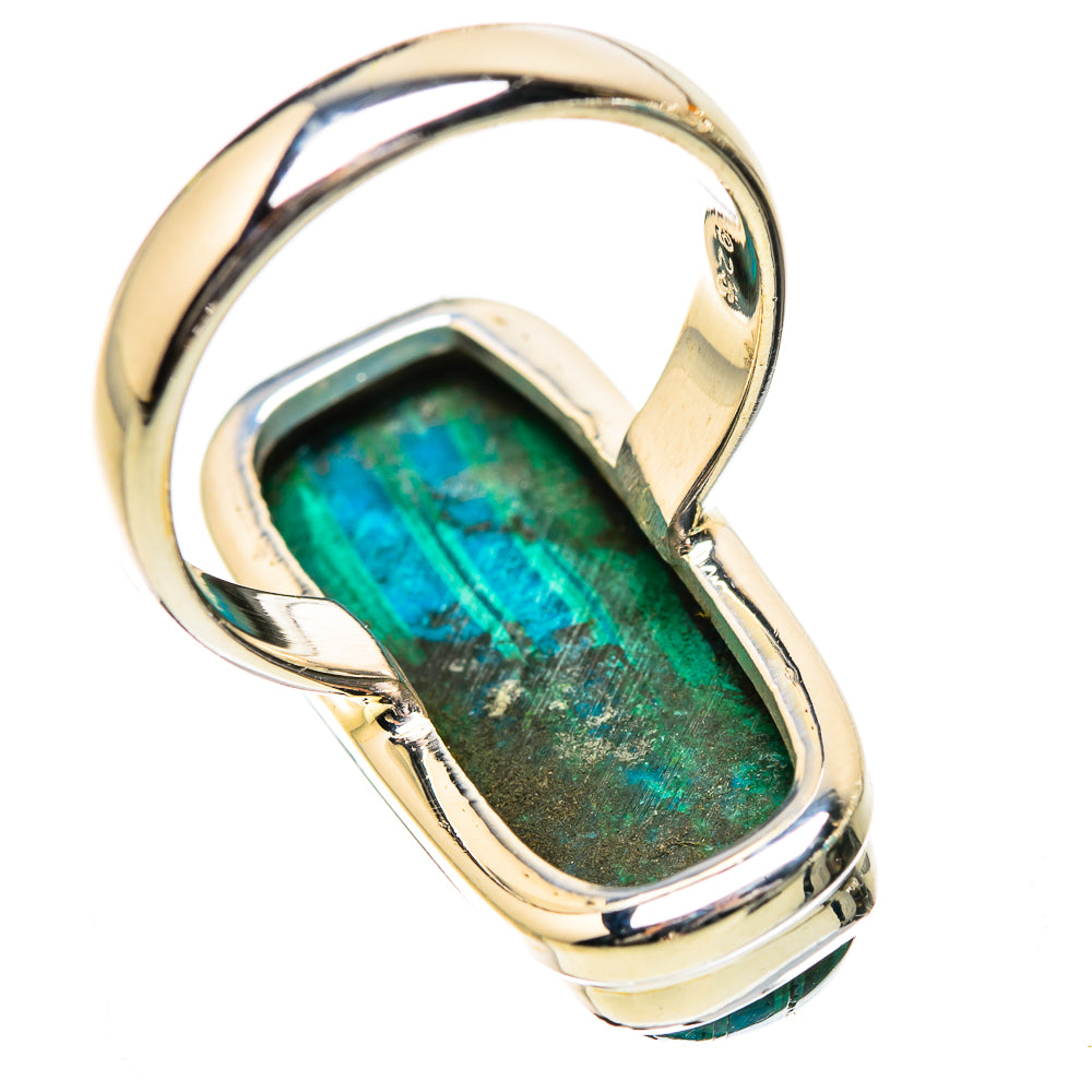 Malachite In Chrysocolla Ring Size 6.5 (925 Sterling Silver) RING135293