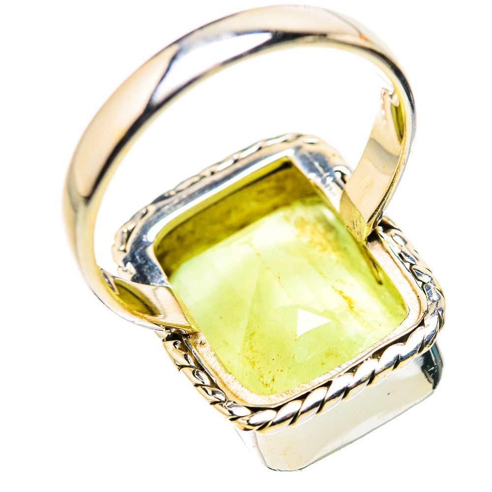 Prehnite Ring Size 10.75 (925 Sterling Silver) RING134578