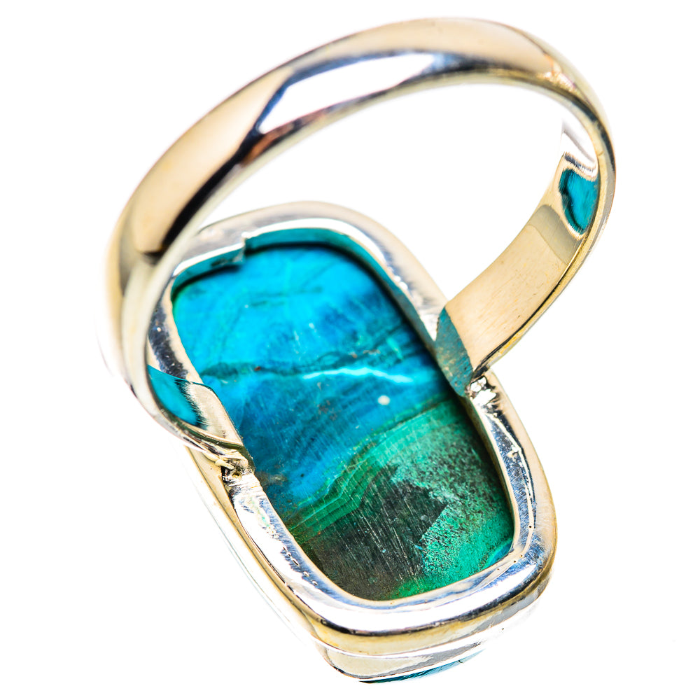 Malachite In Chrysocolla Ring Size 10 (925 Sterling Silver) RING135860