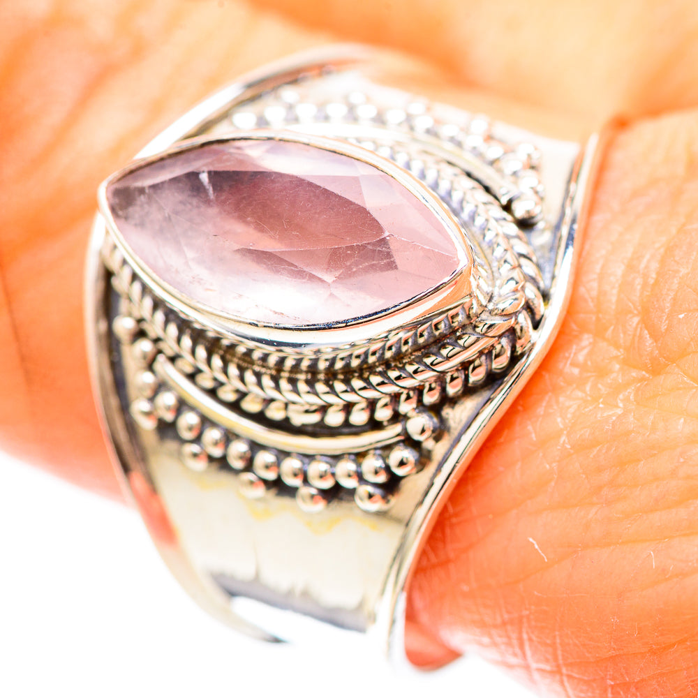 Rose Quartz Ring Size 10.5 (925 Sterling Silver) RING137066