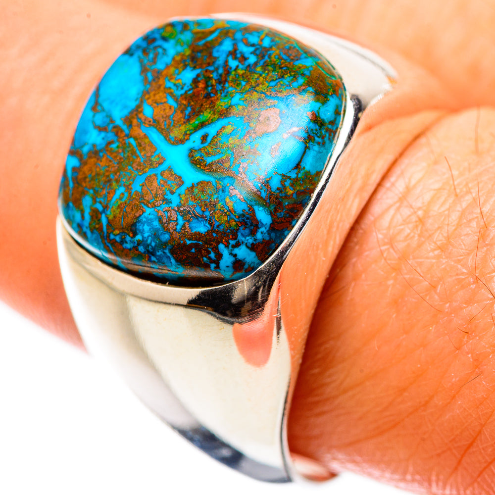 Shattuckite Ring Size 9 (925 Sterling Silver) RING135475