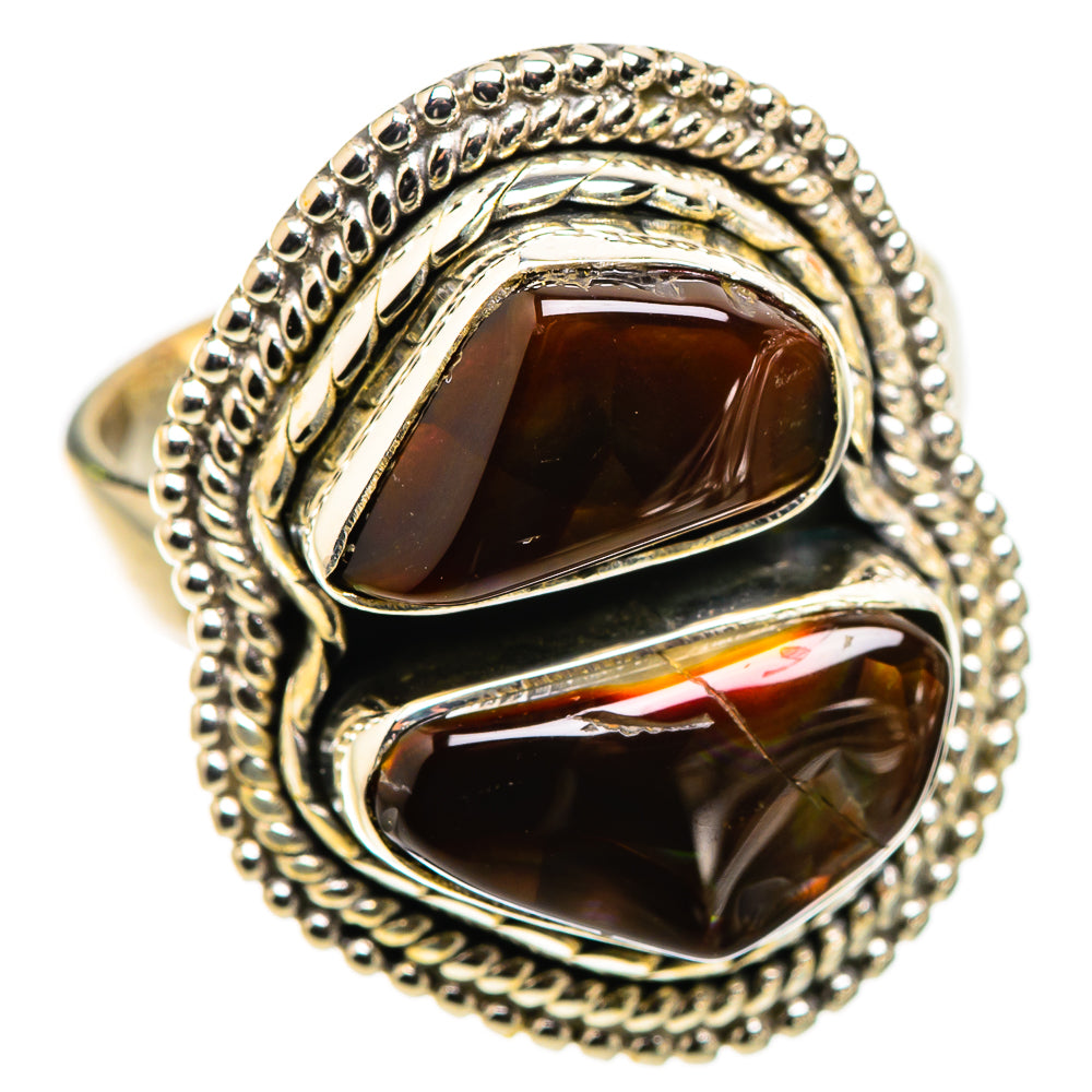 Mexican Fire Agate Ring Size 6 (925 Sterling Silver) RING135634