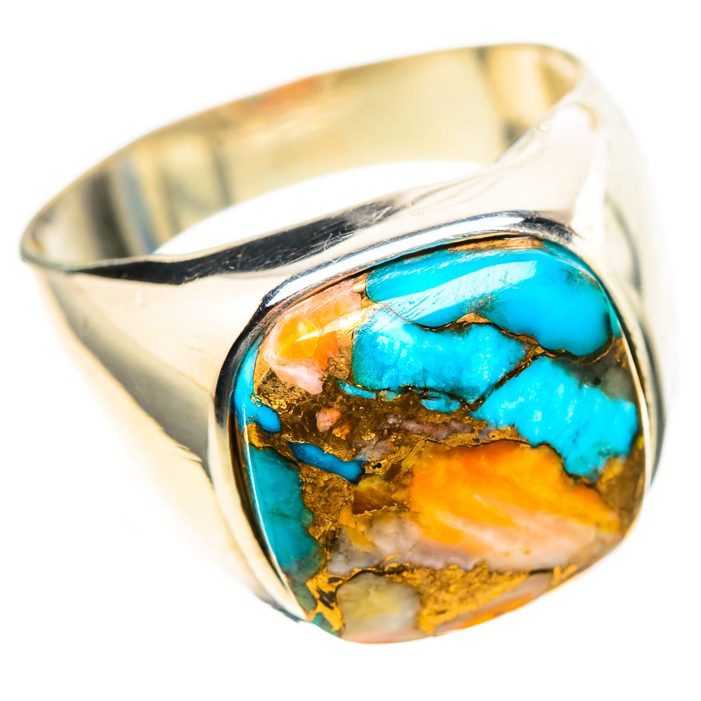 Spiny Oyster Turquoise Ring Size 9.75 (925 Sterling Silver) RING136655