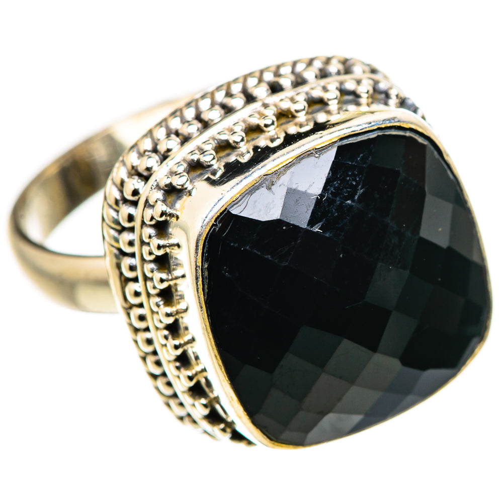 Black Onyx Ring Size 7.5 (925 Sterling Silver) RING134631