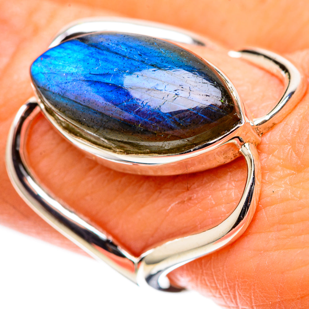 Labradorite 925 Sterling Silver Ring Size 8.25 (925 Sterling Silver) RING137647