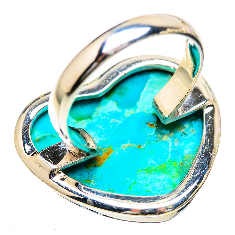 Large Chrysocolla Ring Size 9 (925 Sterling Silver) RING135935