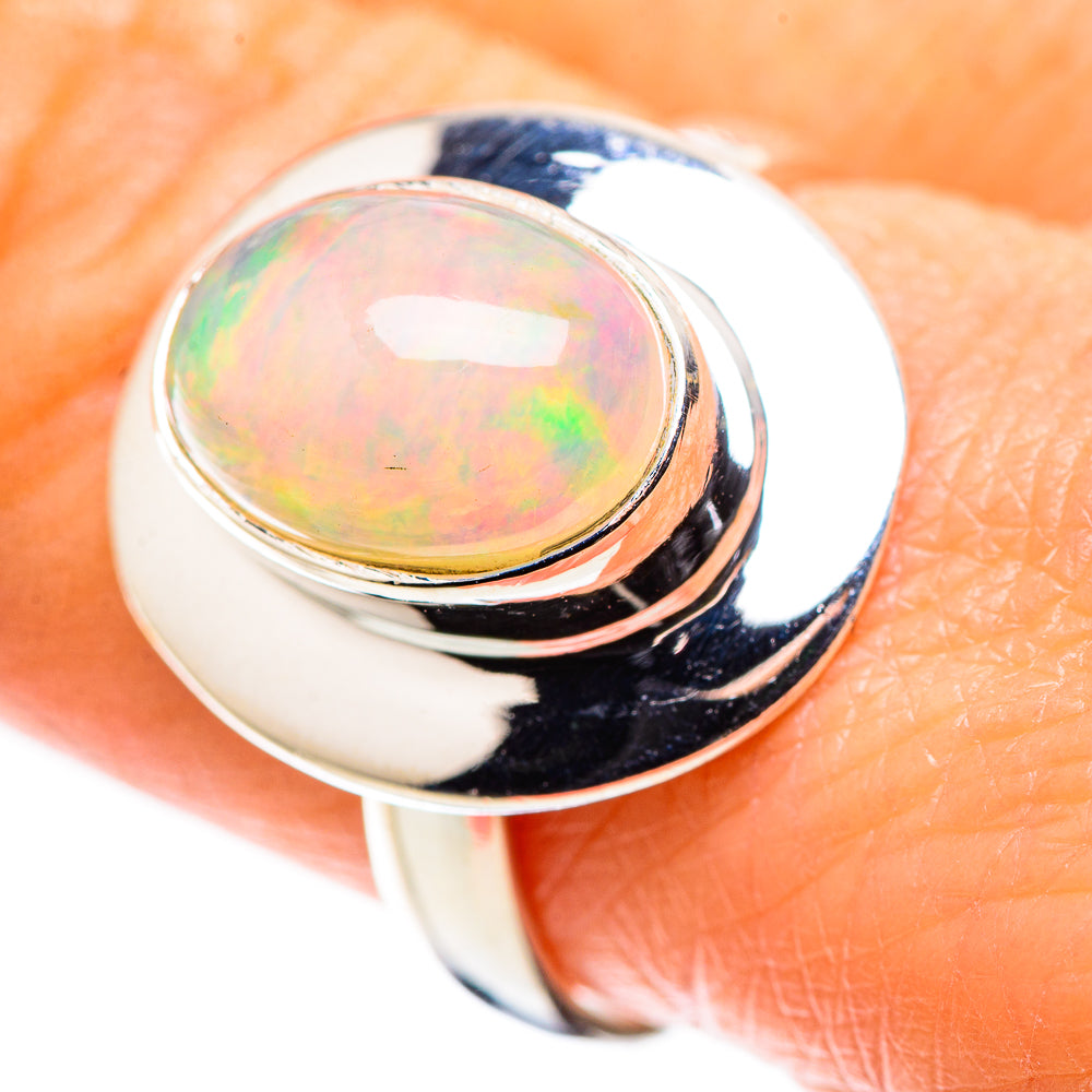 Ethiopian Opal Ring Size 9 (925 Sterling Silver) RING136049