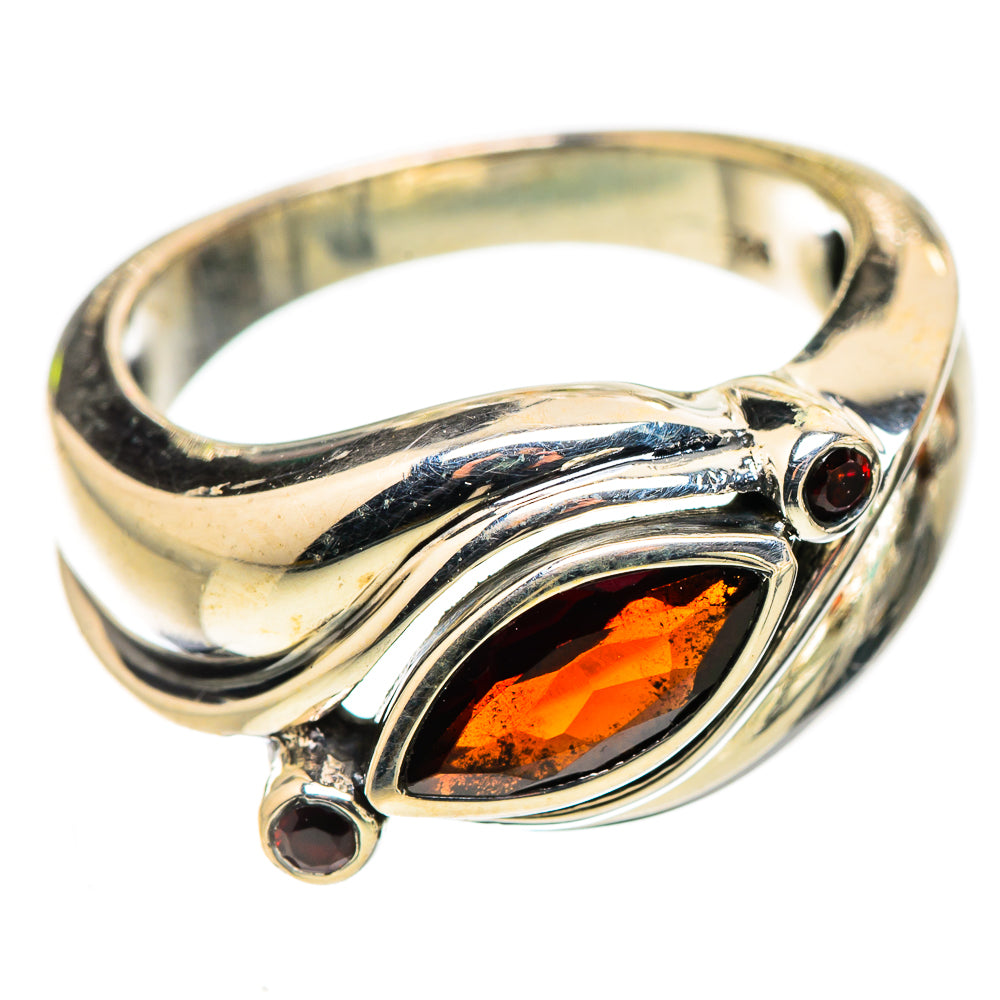 Garnet Ring Size 8 (925 Sterling Silver) RING135637