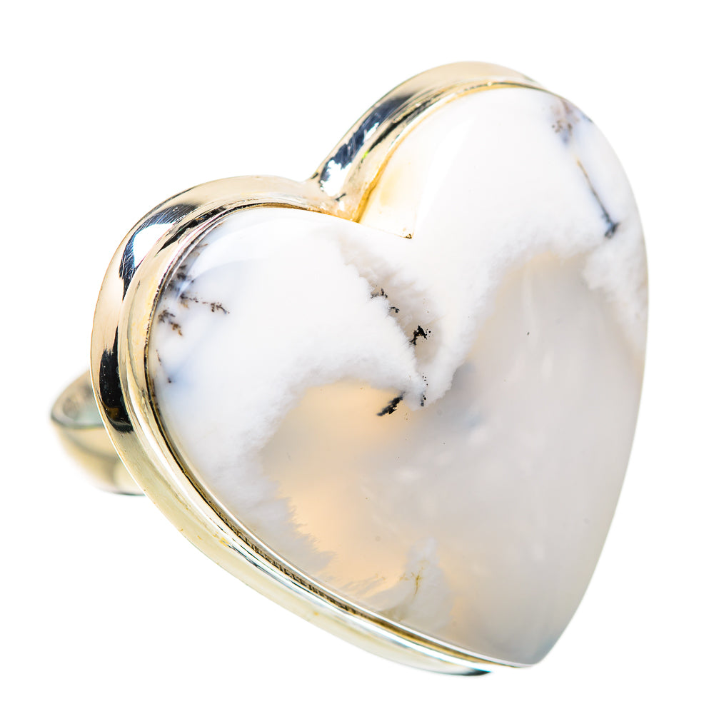 Large Dendritic Opal Ring Size 9 (925 Sterling Silver) RING135748