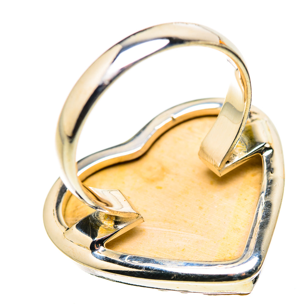 Large Psilomelane Dendritic Agate Ring Size 9 (925 Sterling Silver) RING134735