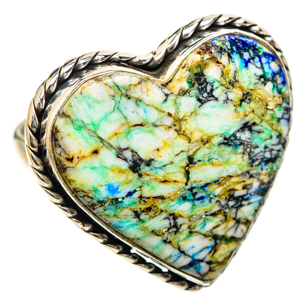 Large Azurite Ring Size 10 (925 Sterling Silver) RING135342