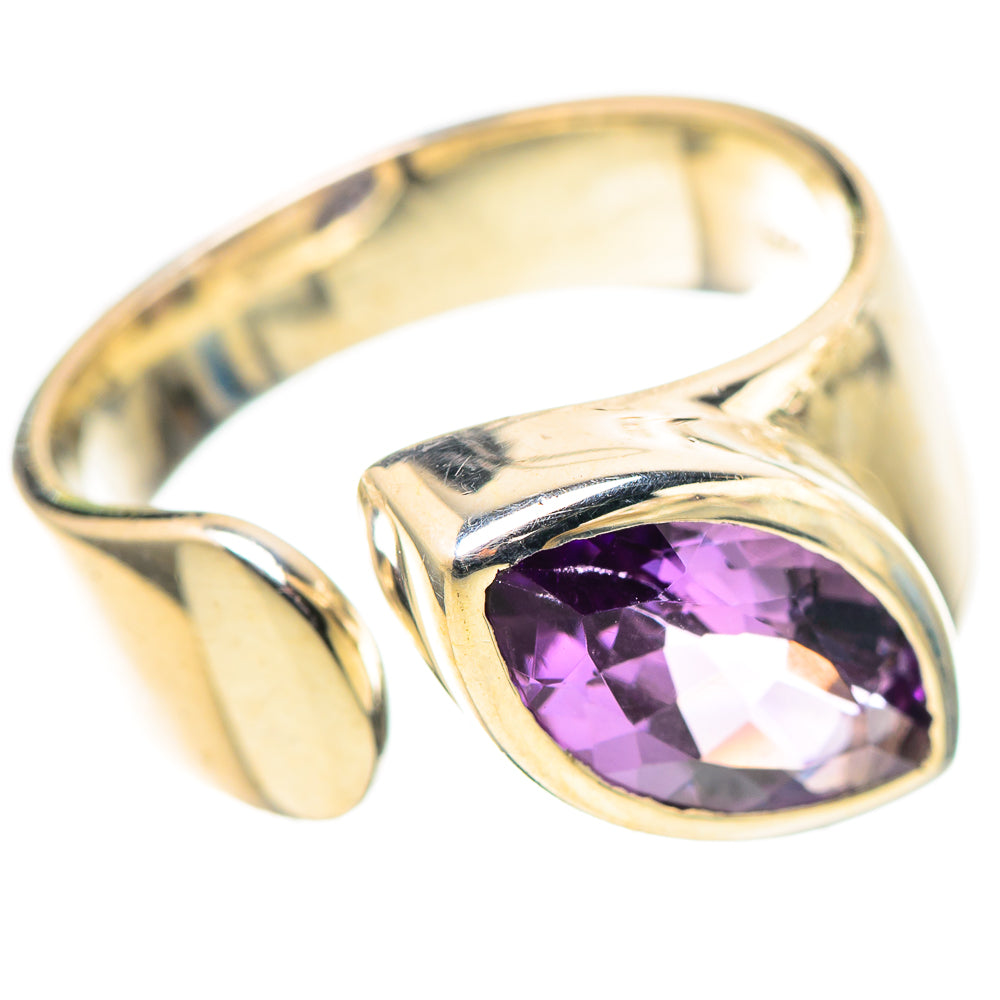 Faceted Amethyst Ring Size 8 (925 Sterling Silver) RING136843