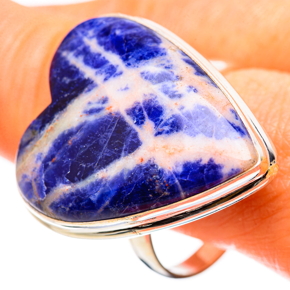 Large Sodalite Ring Size 12.75 (925 Sterling Silver) RING135548