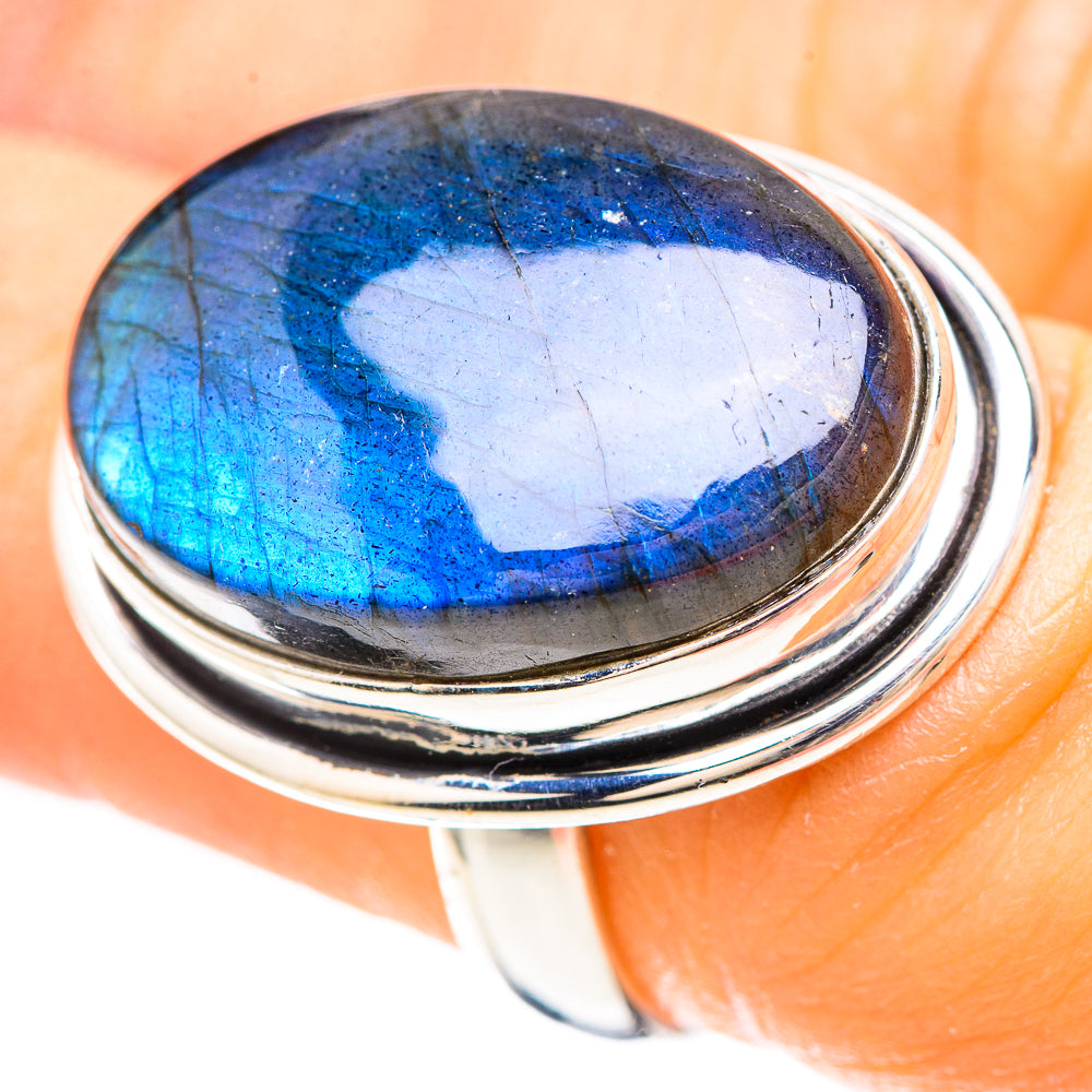 Labradorite Ring Size 6.5 (925 Sterling Silver) RING136968