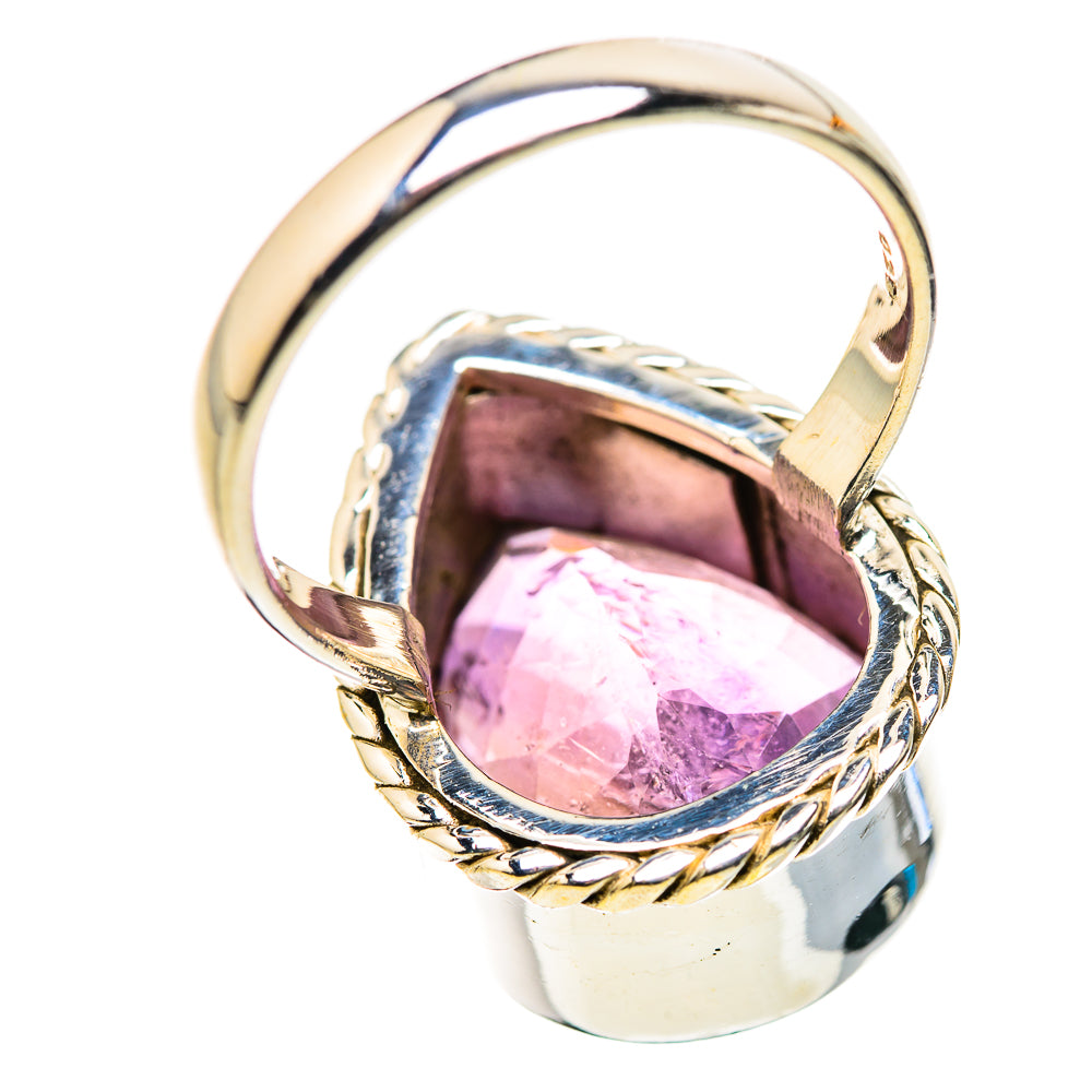 Large Faceted Amethyst Ring Size 9 (925 Sterling Silver) RING134740