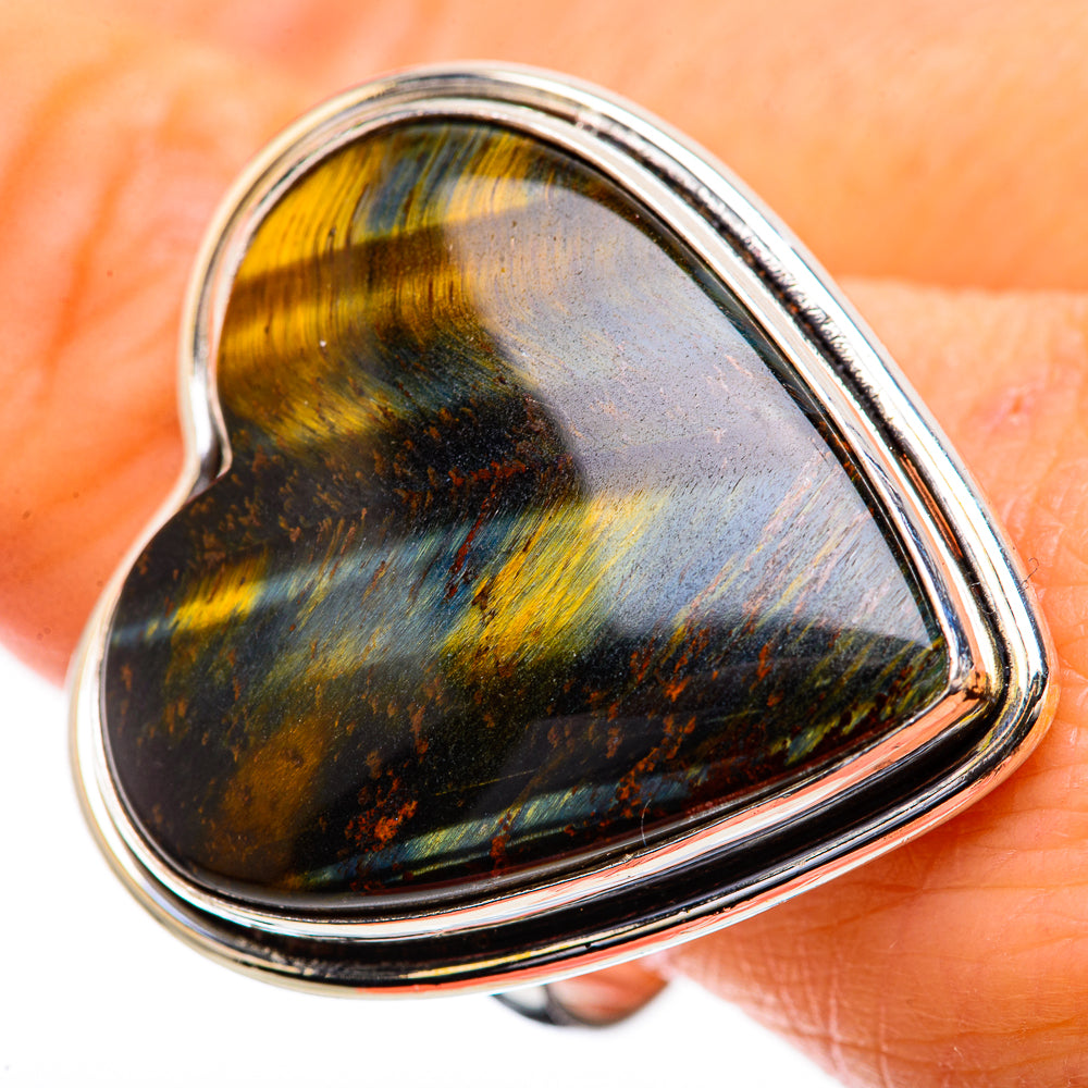 Large Pietersite Ring Size 10.75 (925 Sterling Silver) RING135918