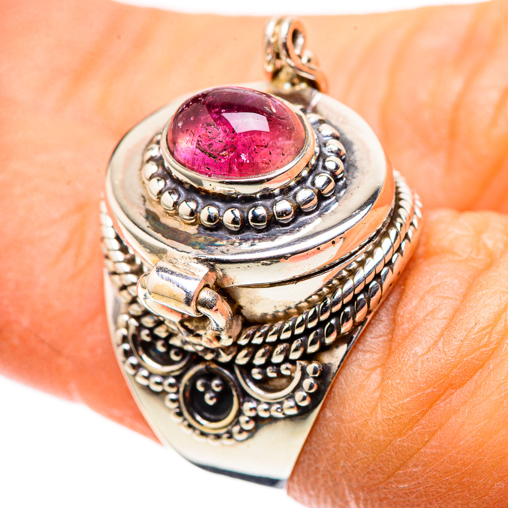 Poison Pink Tourmaline 925 Sterling Silver Ring Size 6 (925 Sterling Silver) RING137678