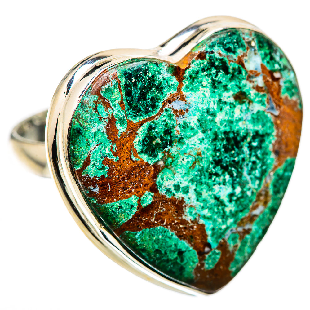 Large Chrysocolla Ring Size 10 (925 Sterling Silver) RING136080