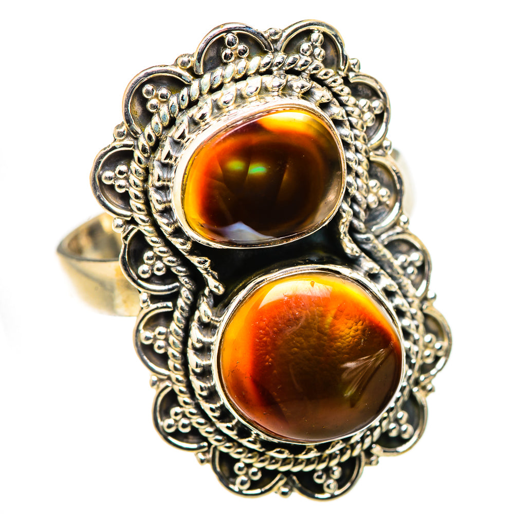 Mexican Fire Agate Ring Size 9.75 (925 Sterling Silver) RING134663