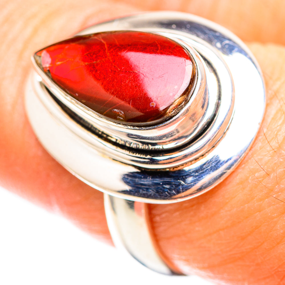 Ammolite Ring Size 8 (925 Sterling Silver) RING136238