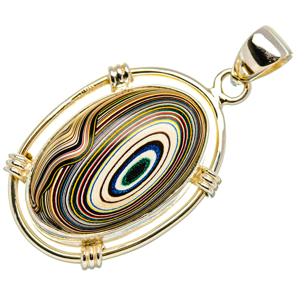 Fordrite 925 Sterling Silver Pendant 1 5/8" (925 Sterling Silver) PD37635