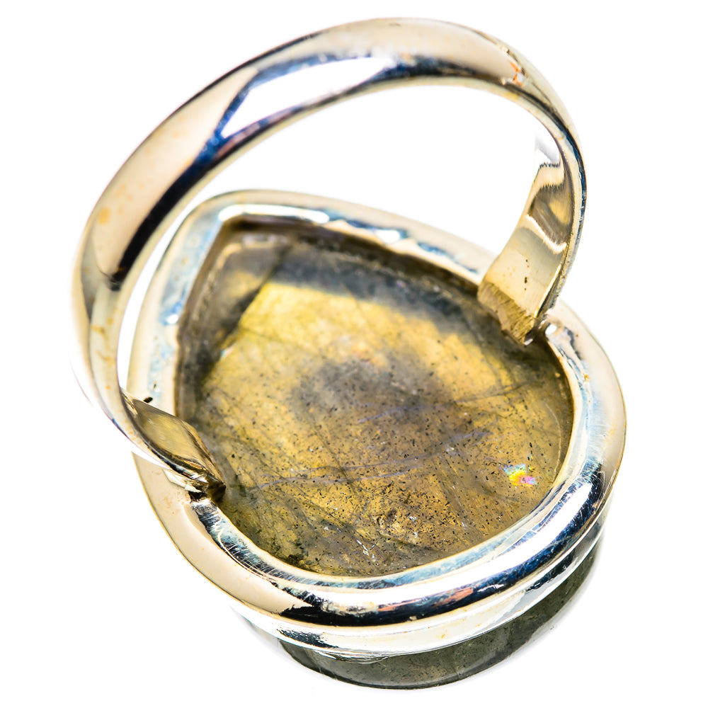 Large Labradorite Ring Size 9.75 (925 Sterling Silver) RING136134