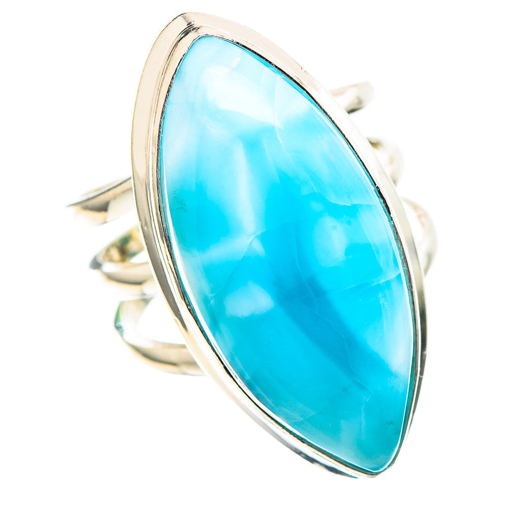 Larimar Ring Size 6 (925 Sterling Silver) RING136594