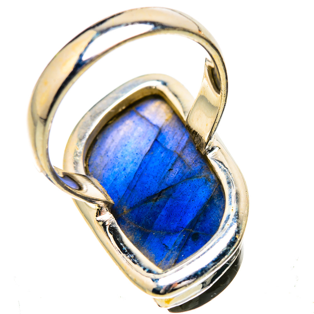Labradorite 925 Sterling Silver Ring Size 6.25 Ana Co R135302