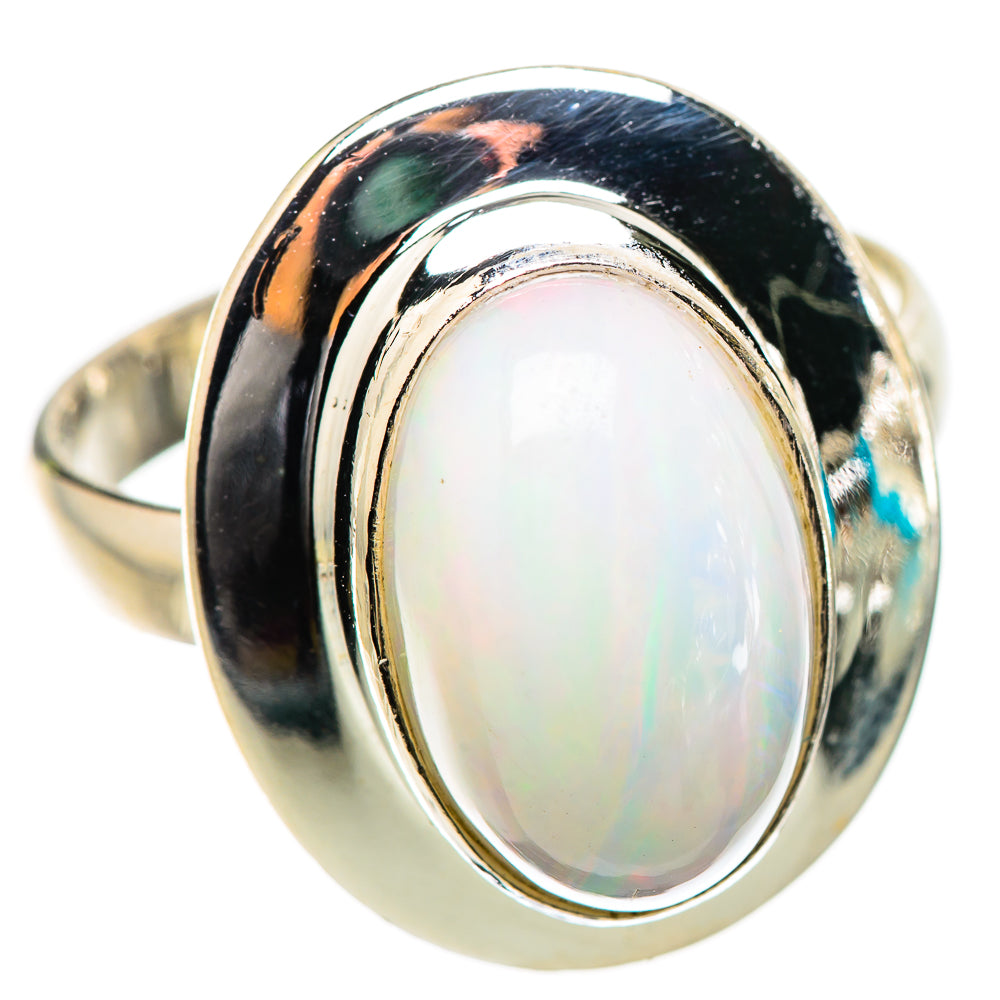 Rainbow Moonstone Ring Size 10 (925 Sterling Silver) RING135416