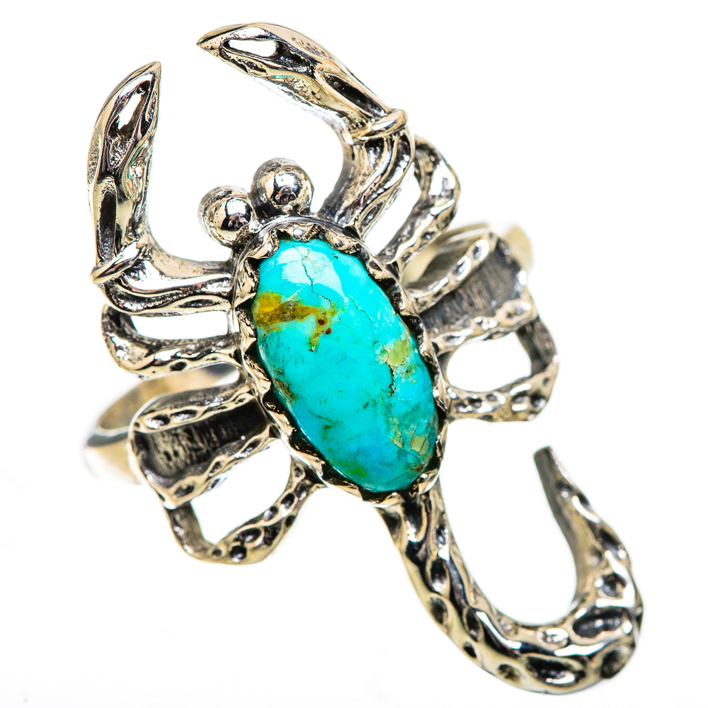 Kingman Mohave Turquoise Ring Size 9 (925 Sterling Silver) RING135872