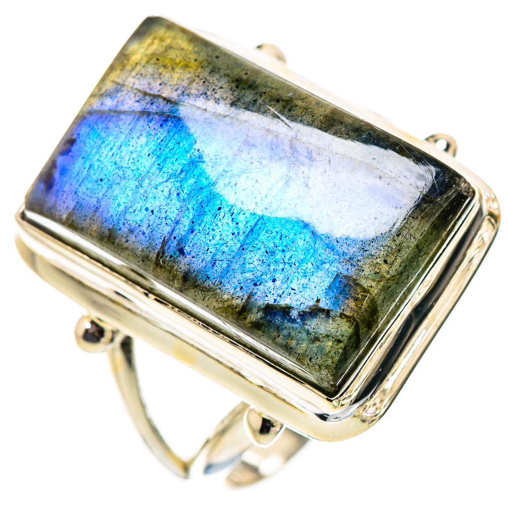 Labradorite Ring Size 9.25 (925 Sterling Silver) RING135688