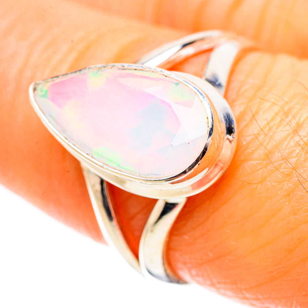 Ethiopian Opal Ring Size 7.5 (925 Sterling Silver) RING135271