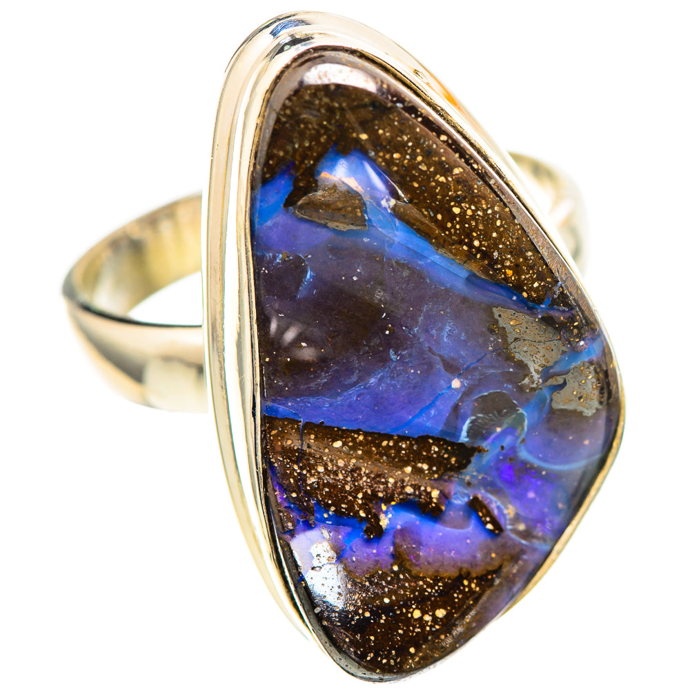 Boulder Opal Ring Size 7.5 (925 Sterling Silver) RING136504