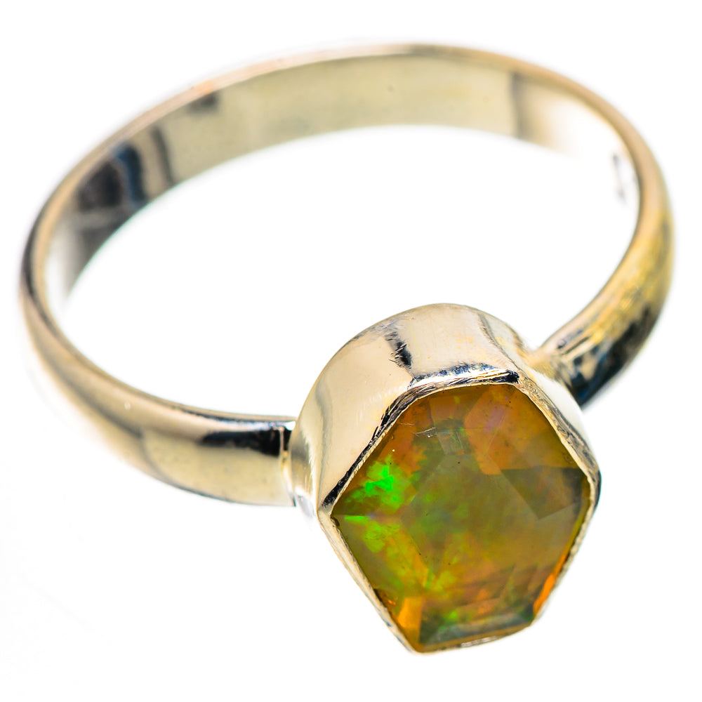 Ethiopian Opal Ring Size 9 (925 Sterling Silver) RING135890