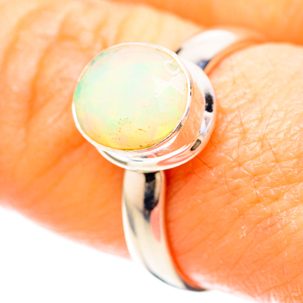 Ethiopian Opal Ring Size 8.25 (925 Sterling Silver) RING137082