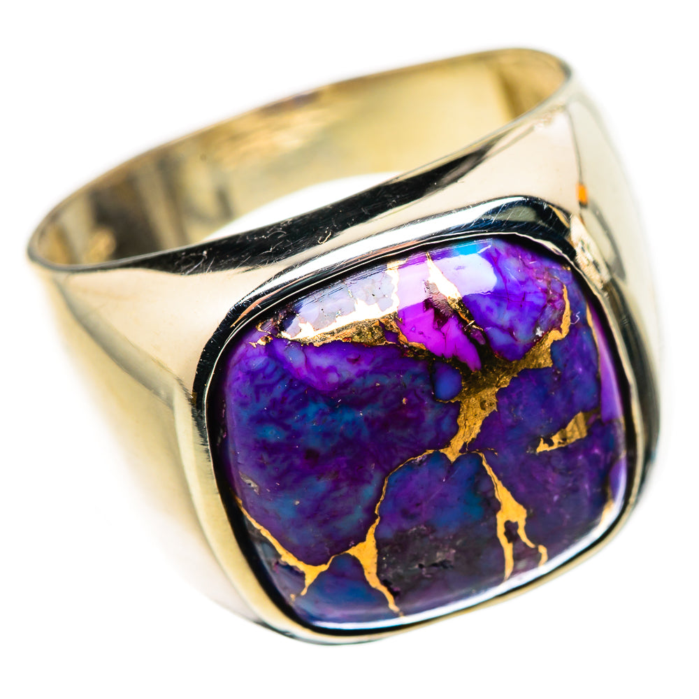 Purple Copper Composite Turquoise Ring Size 8.5 (925 Sterling Silver) RING134795
