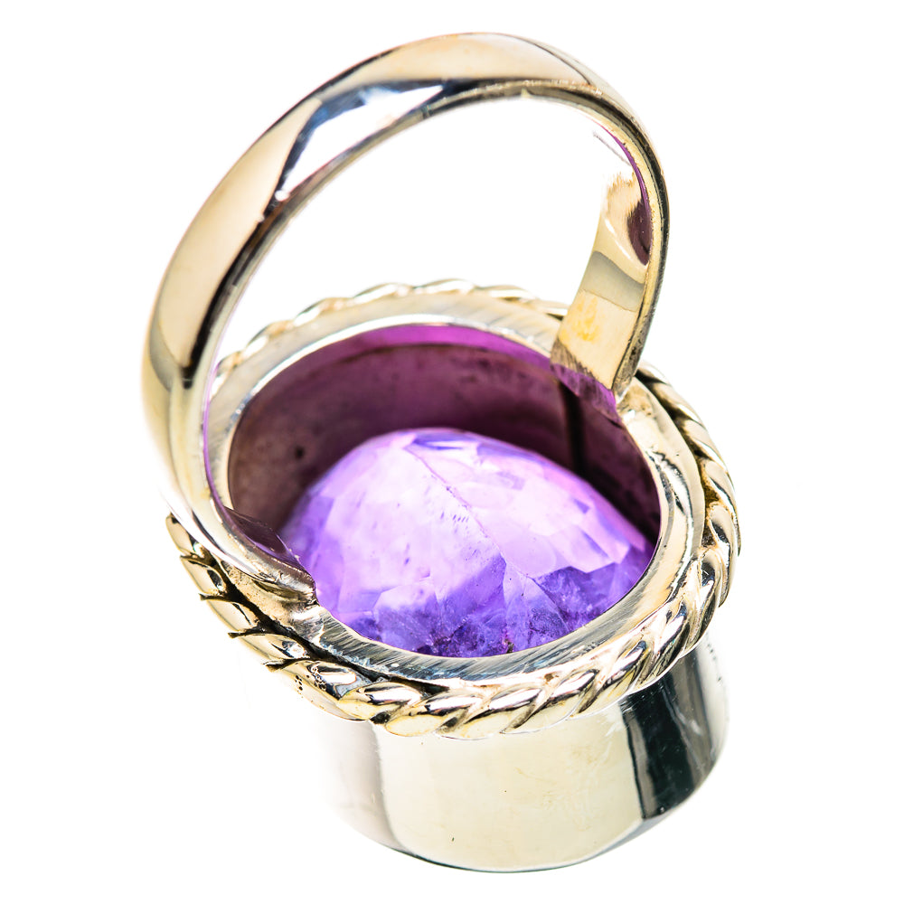 Faceted Amethyst Ring Size 7 (925 Sterling Silver) RING135225