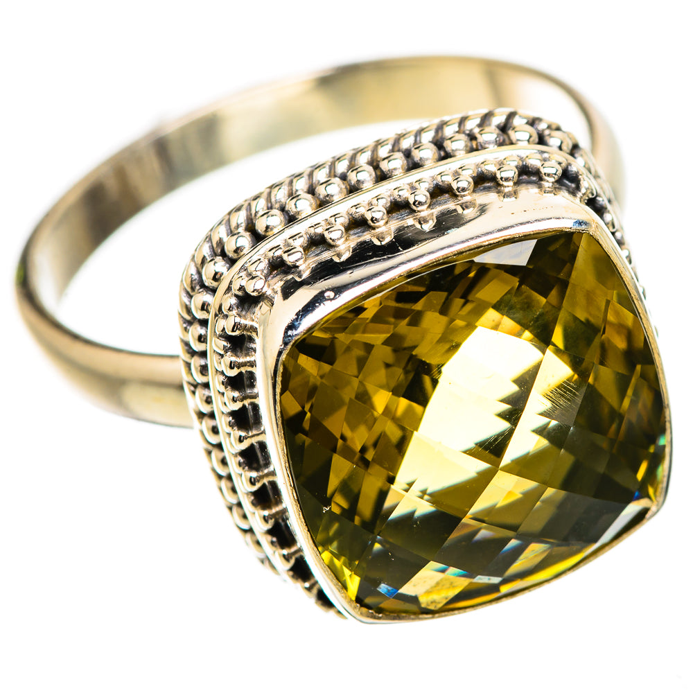 Faceted Citrine Ring Size 12 (925 Sterling Silver) RING135234