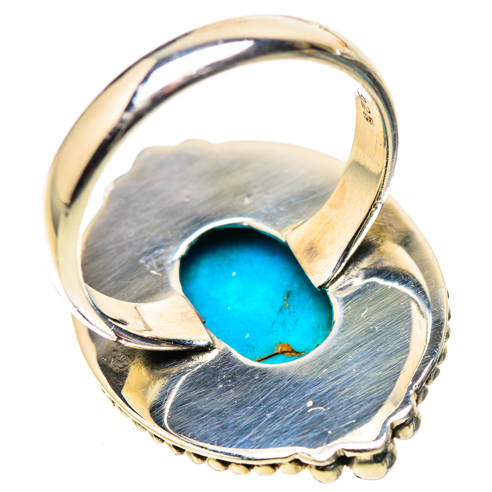 Kingman Mohave Turquoise Ring Size 7 (925 Sterling Silver) RING136001