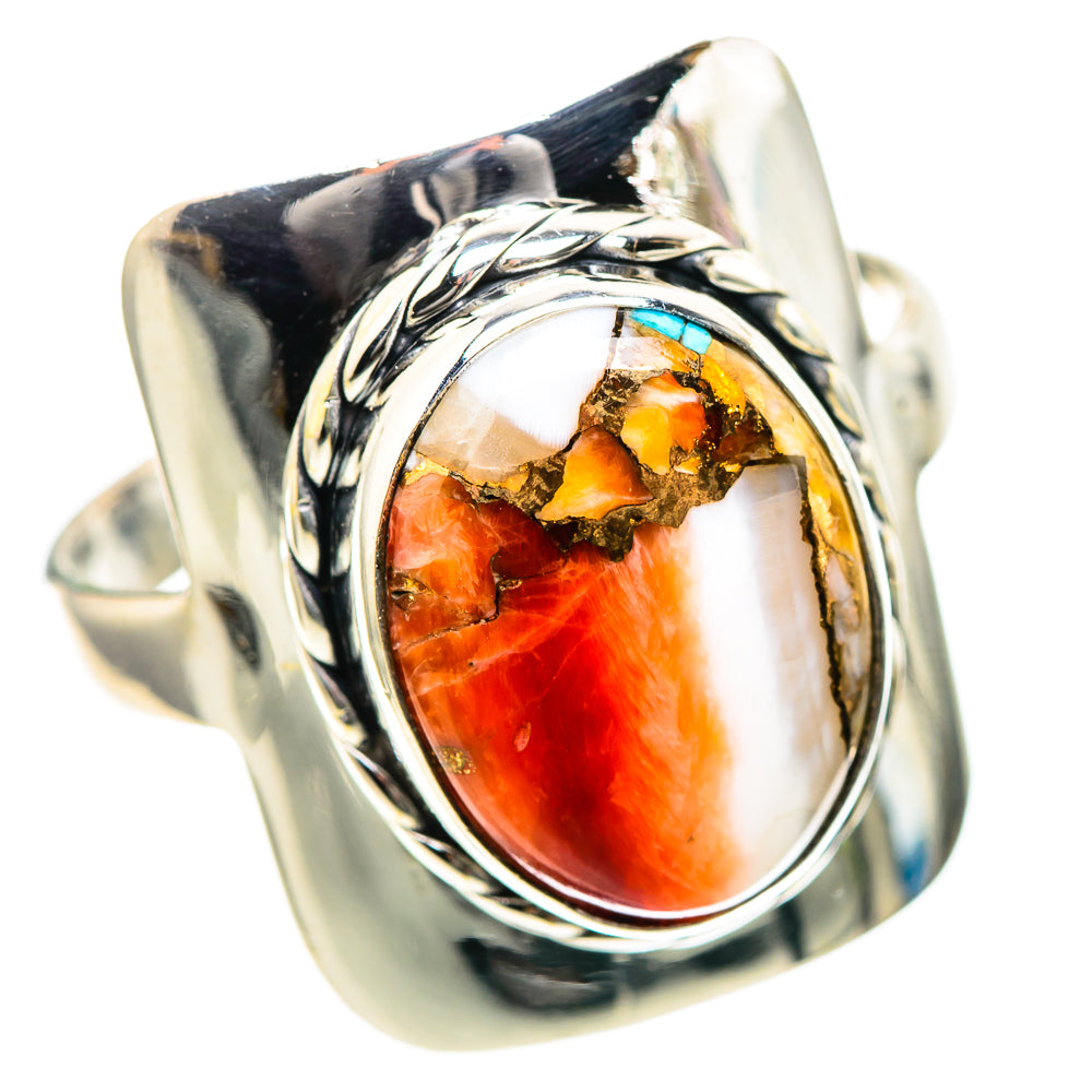 Spiny Oyster Turquoise Ring Size 11.5 (925 Sterling Silver) RING136570