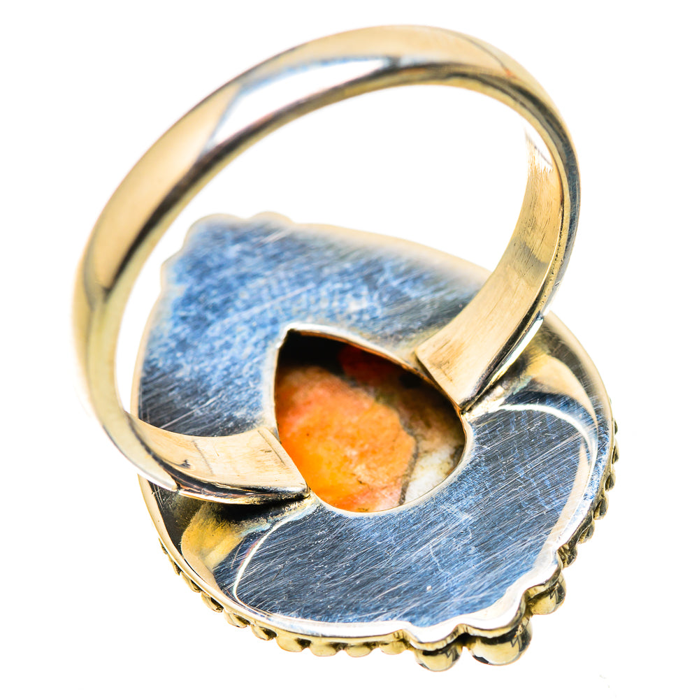 Spiny Oyster Turquoise Ring Size 9 (925 Sterling Silver) RING134924