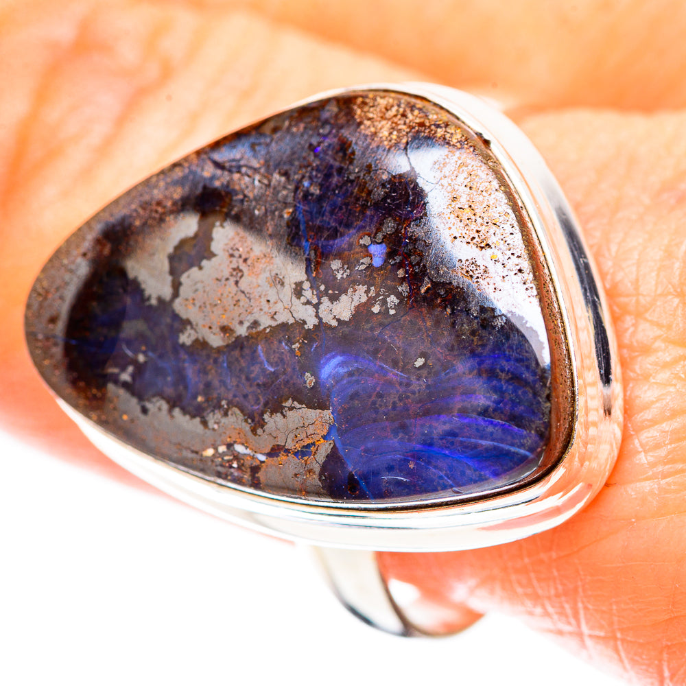 Boulder Opal Ring Size 9.75 (925 Sterling Silver) RING136586