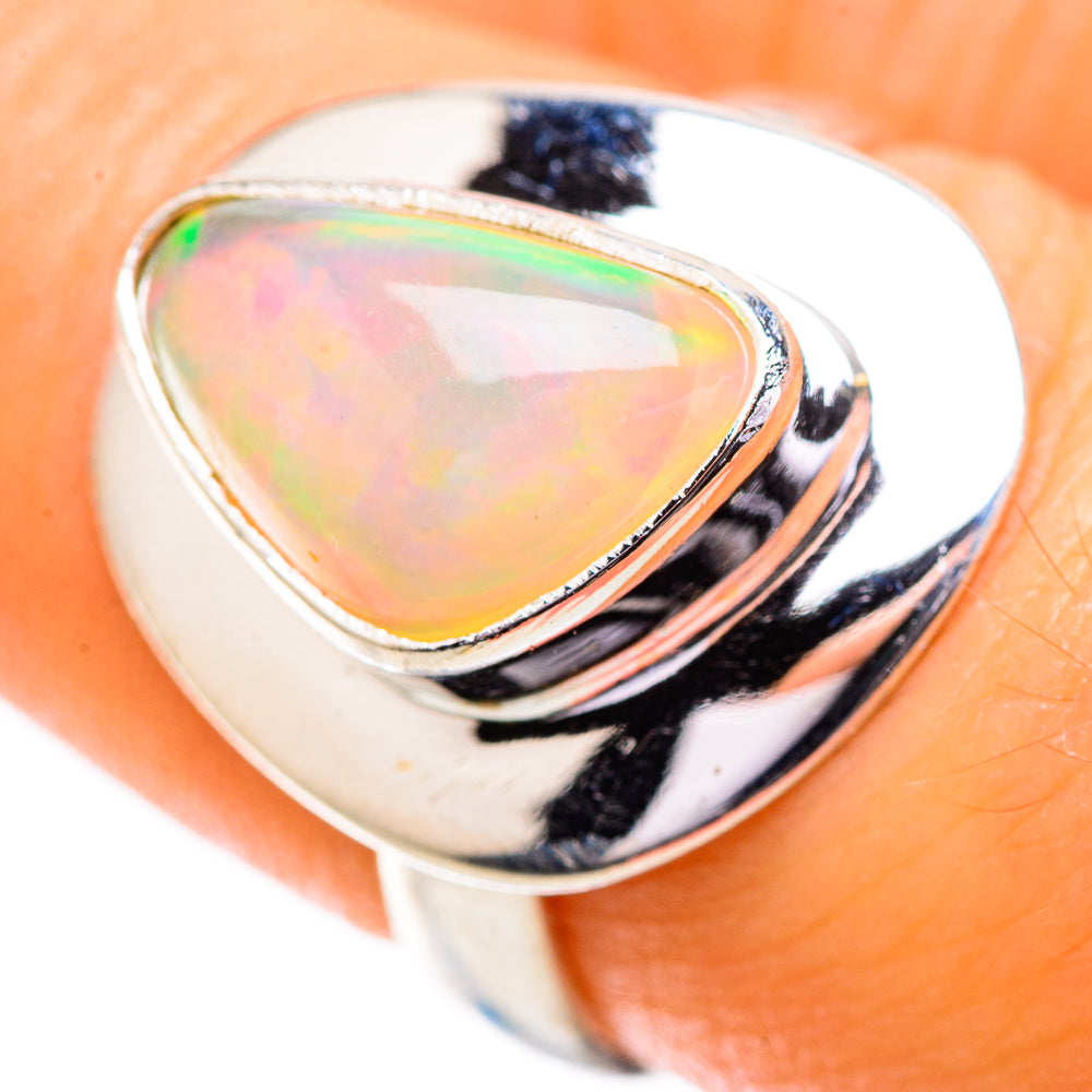 Ethiopian Opal Ring Size 7.25 (925 Sterling Silver) RING135816