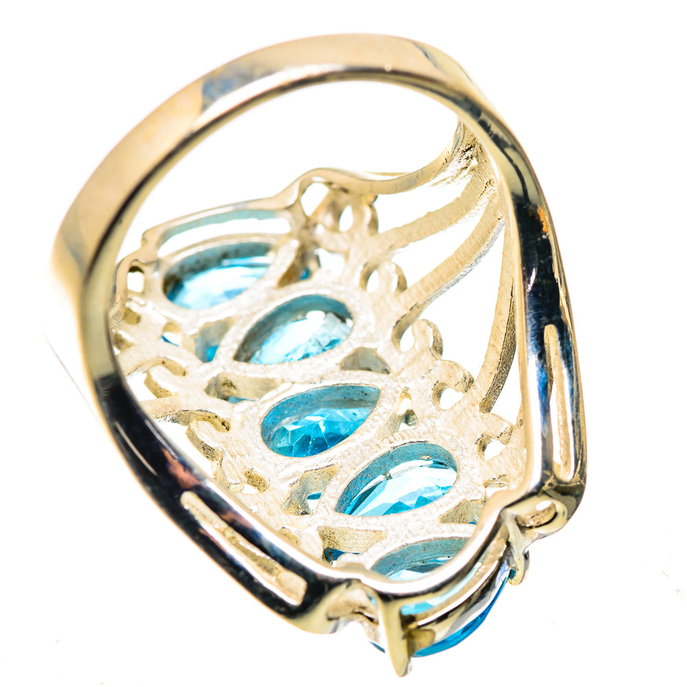 Blue Topaz Ring Size 7 (925 Sterling Silver) RING134807