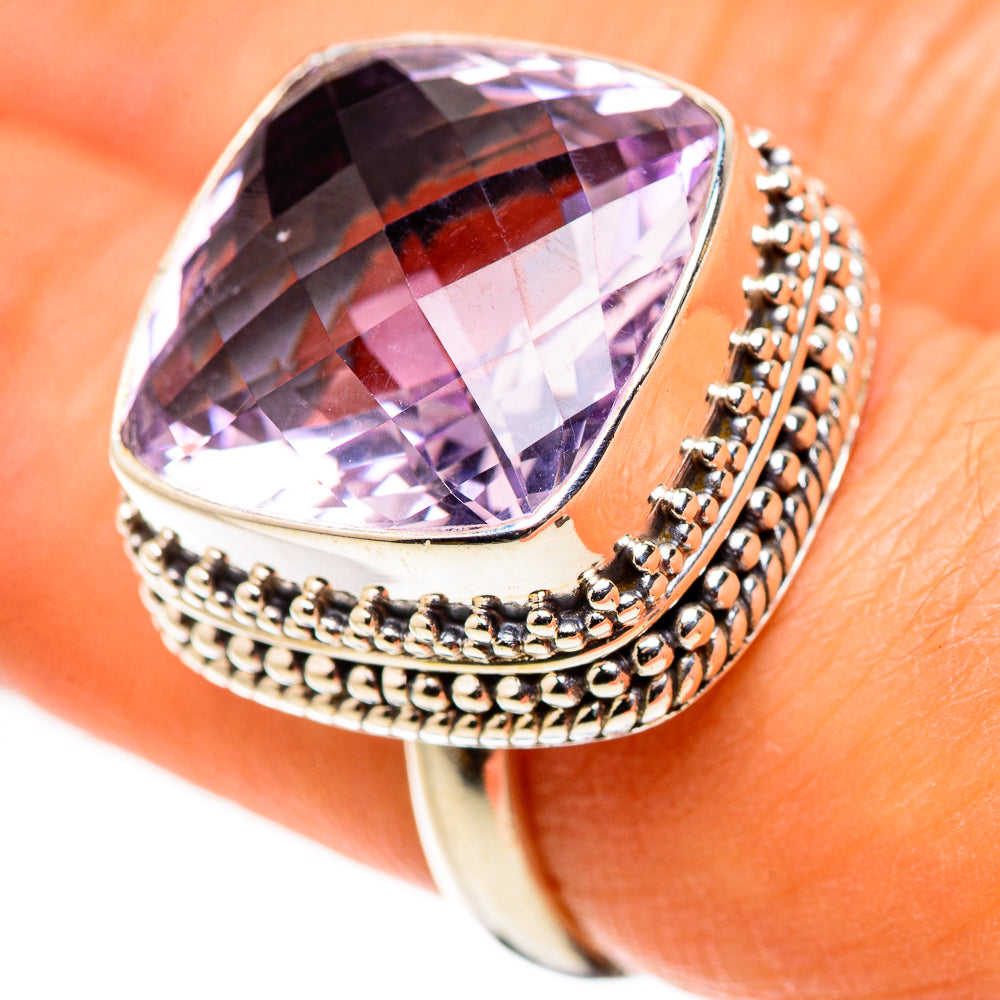 Amethyst Ring Size 7.25 (925 Sterling Silver) RING134836