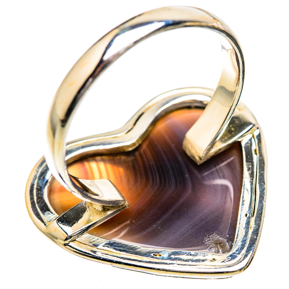 Large Botswana Agate Ring Size 12.75 (925 Sterling Silver) RING135916