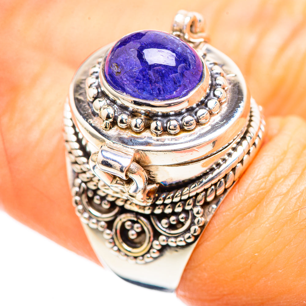 Poison Natural Tanzanite Ring Size 6.75 (925 Sterling Silver) RING136372
