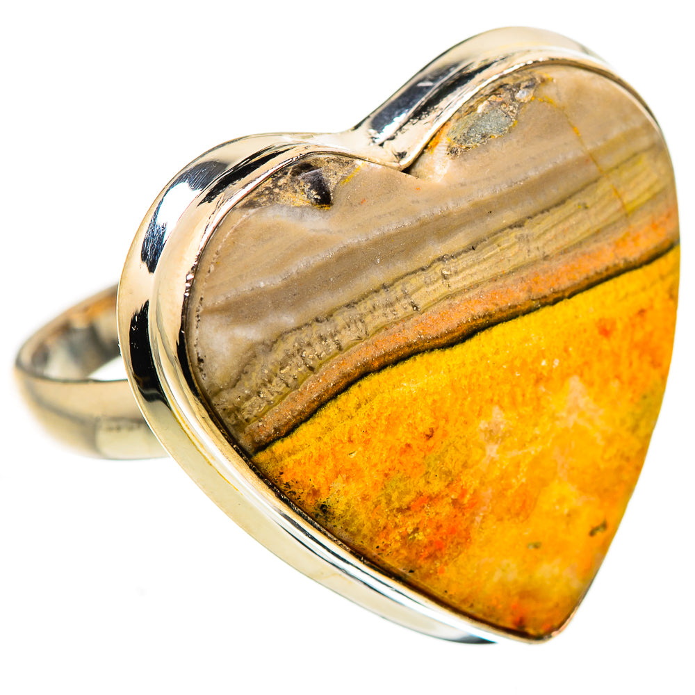 Bumblebee Jasper Ring Size 10 (925 Sterling Silver) RING134970