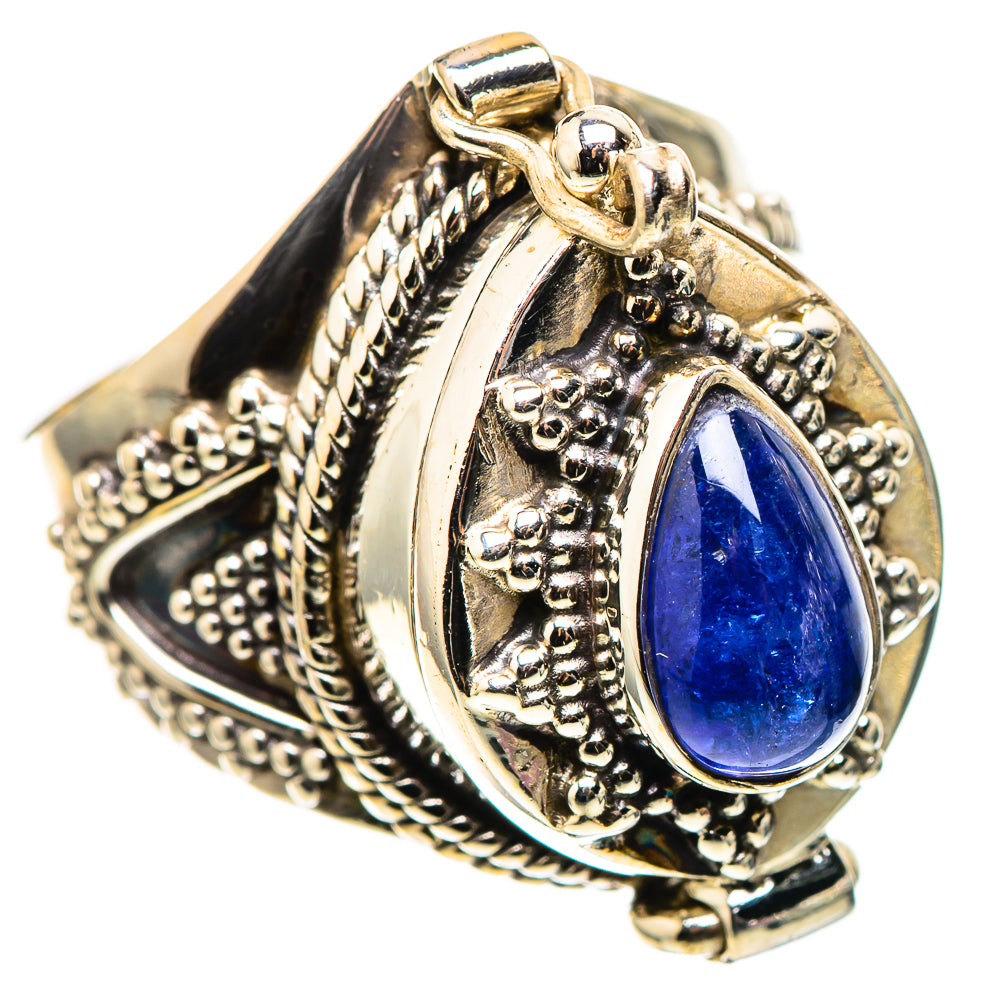 Poison Natural Tanzanite 925 Sterling Silver Ring Size 8 (925 Sterling Silver) RING137729